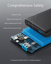 Thumbnail for Anker Power Bank (PowerCore 10K), Compact Travel-Ready 10,000mAh Battery Pack with PowerlQ Charging Technology, 5V/3A High-Speed Charging, USB-C (In and Out) for iPhone, iPad, Samsung, Pixel, and More