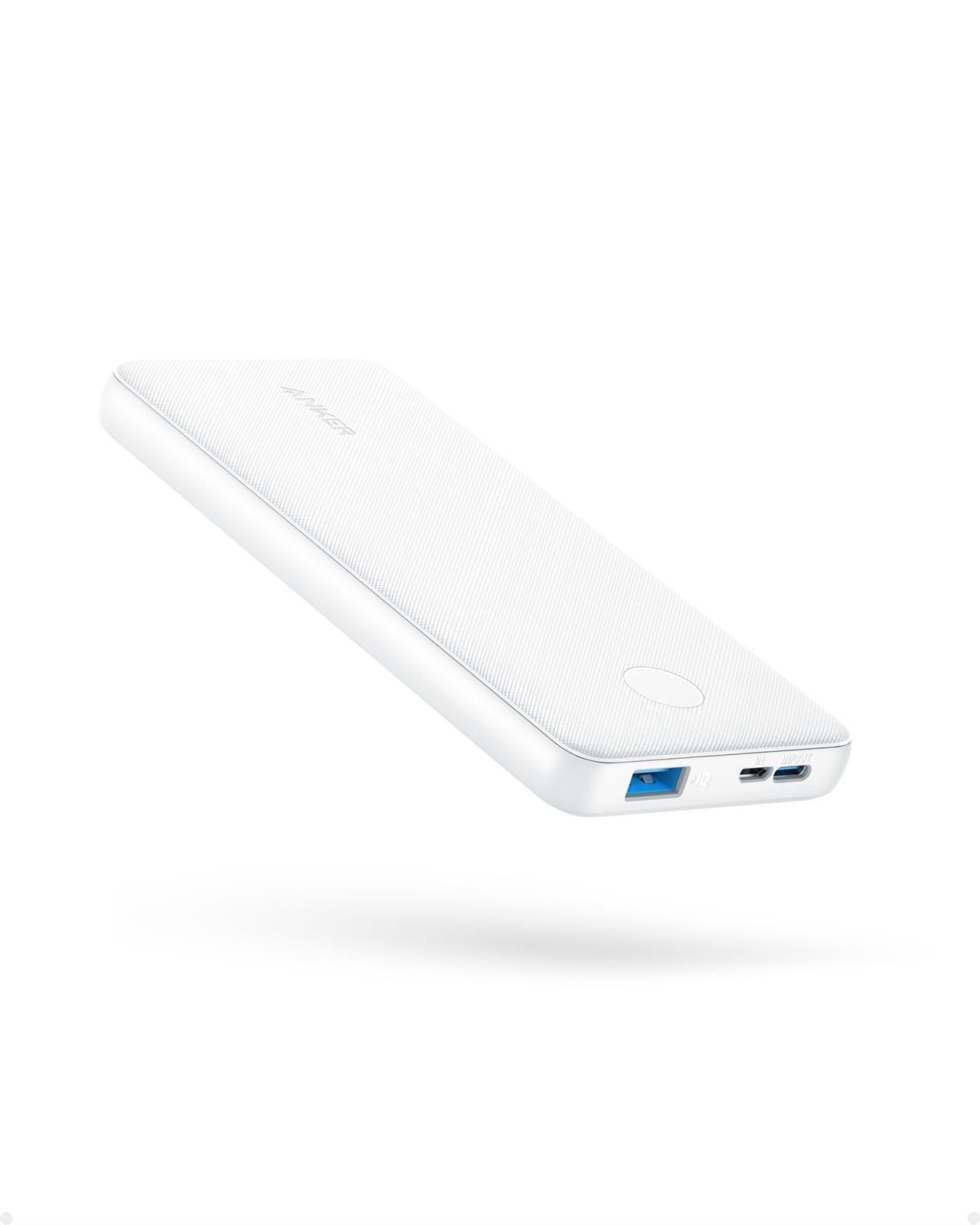 Anker Power Bank (PowerCore 10K), Compact Travel-Ready 10,000mAh Battery Pack with PowerlQ Charging Technology, 5V/3A High-Speed Charging, USB-C (In and Out) for iPhone, iPad, Samsung, Pixel, and More