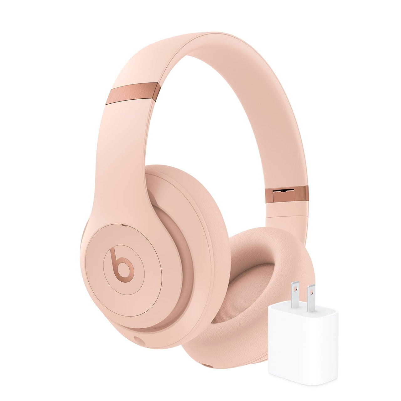 Beats Studio Pro x Kim Kardashian - Bluetooth Noise Cancelling Headphones with AppleCare+ (2 Years) - Dune