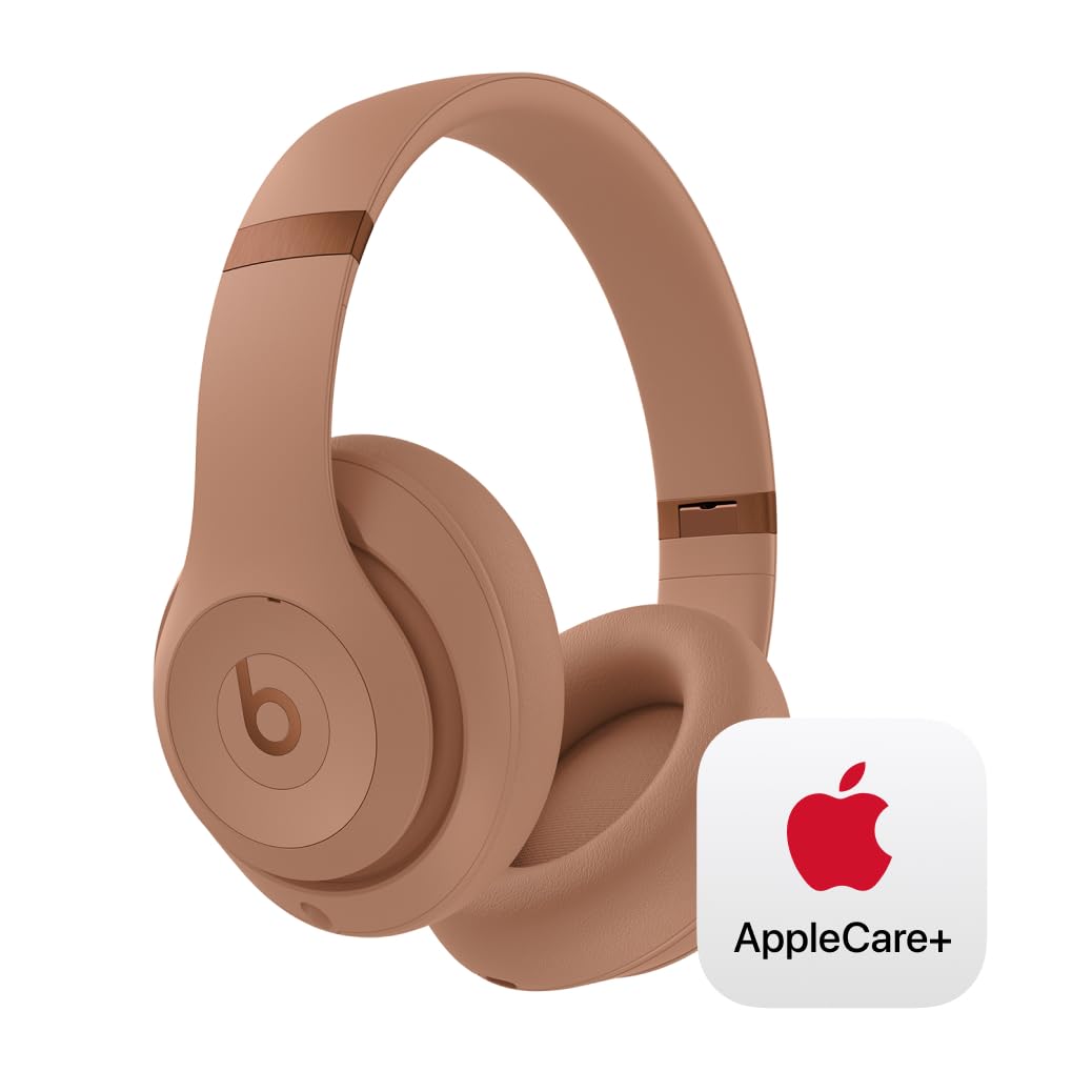 Beats Studio Pro x Kim Kardashian - Bluetooth Noise Cancelling Headphones with AppleCare+ (2 Years) - Dune