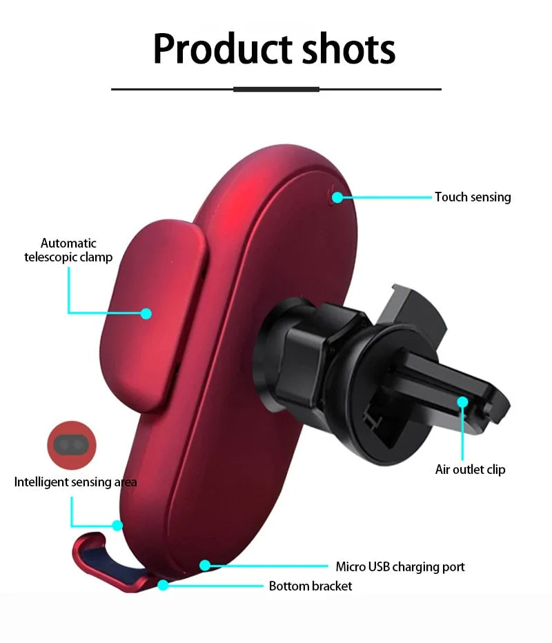 Fast Charging Car Wireless Charger