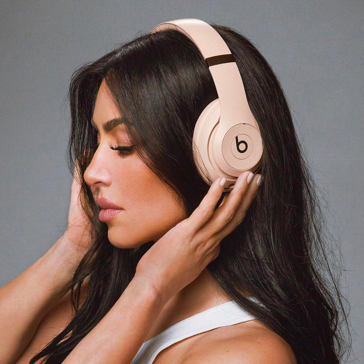 Beats Studio Pro x Kim Kardashian - Bluetooth Noise Cancelling Headphones with AppleCare+ (2 Years) - Dune