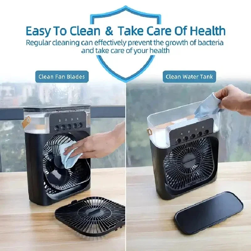 easy to clean Portable Fan Air Conditioner