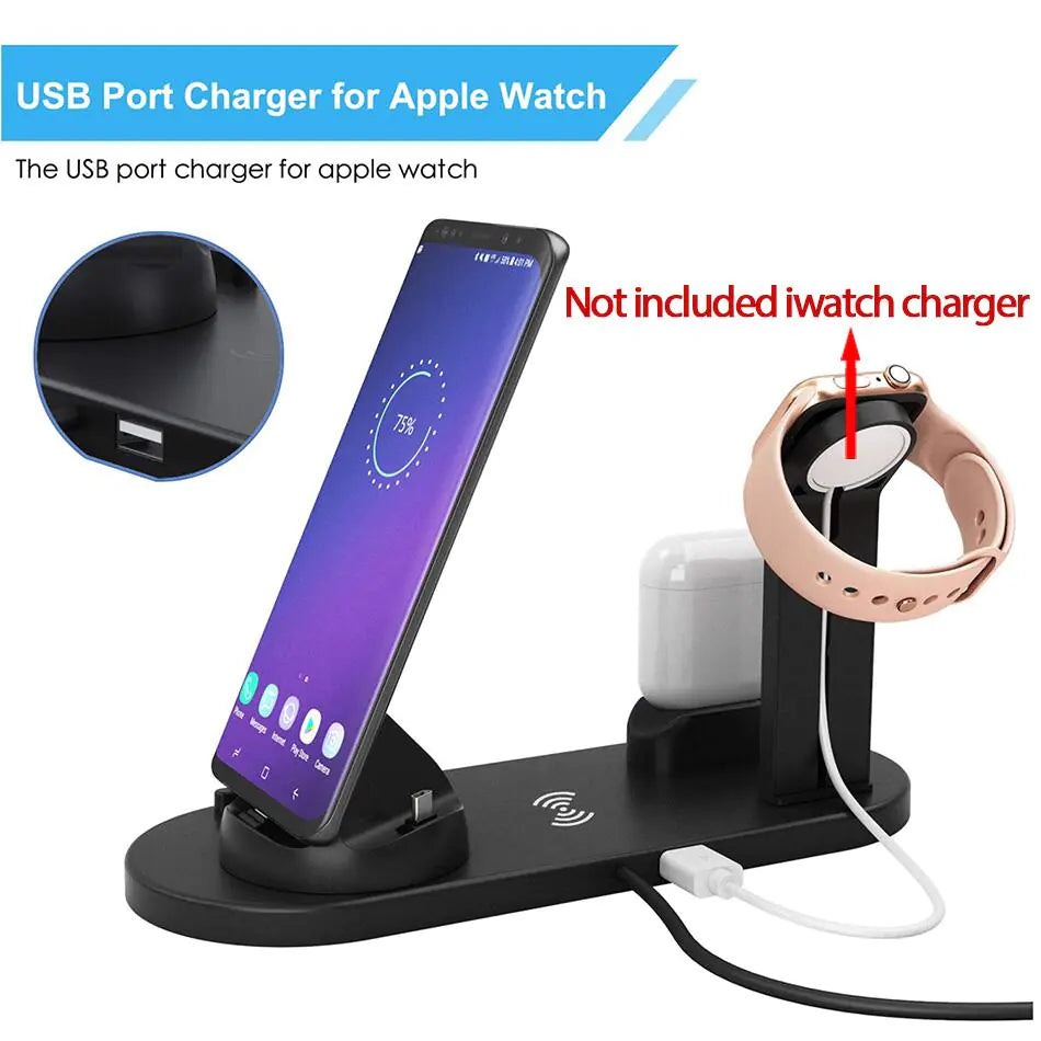 100W Wireless USB Charger Stand Pad