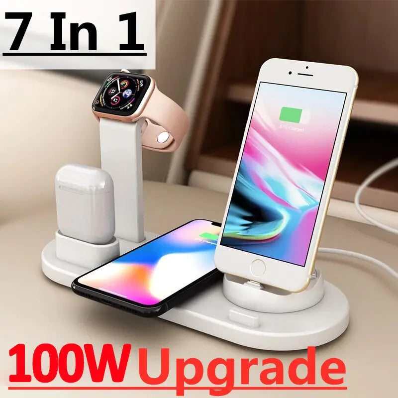 100W Wireless USB Charger Stand Pad