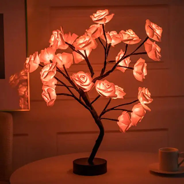 Blossom Bliss Glowing Rose Tree